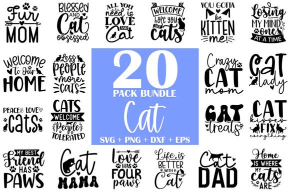 Cat SVG Bundle for Embroidery Projects