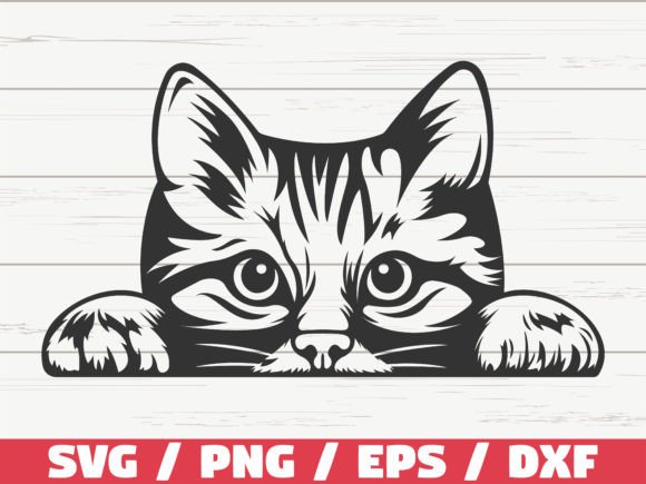 Cat SVG Peeking Cat SVG Cut File Review