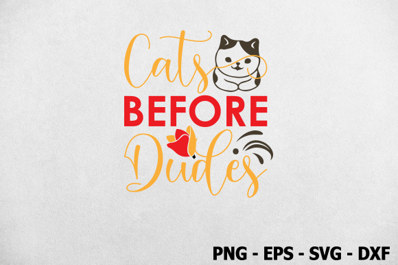 Cats Before Dudes SVG Design Review