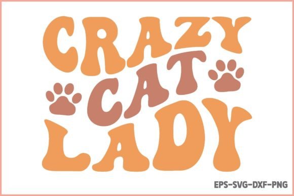 Crazy Cat Lady Retro Cat SVG Design Review