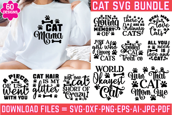 Free Cat SVG Bundle Review for Embroidery Projects