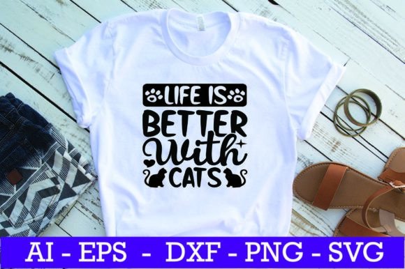 Life is Better with Cats SVG Design Review