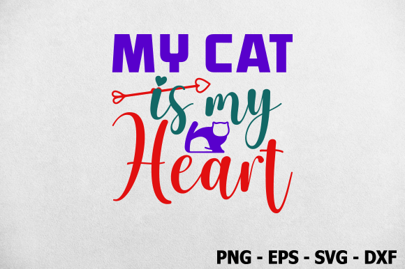 My Cat is My Heart SVG Design Review