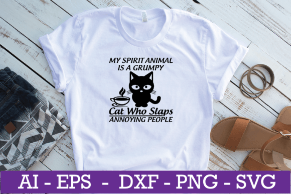 My Spirit Animal is a Grumpy Cat SVG Review