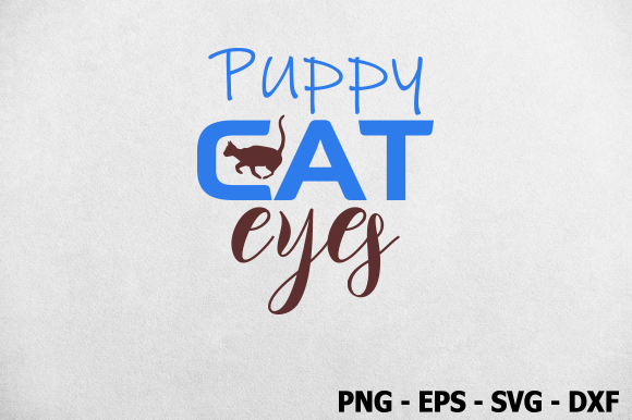 Puppy Cat Eyes SVG Design Review