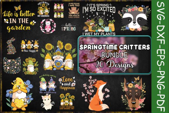 Springtime Critters SVG Bundle Review