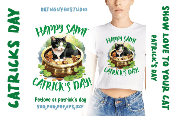 St Patrick's Day Cat Svg Review