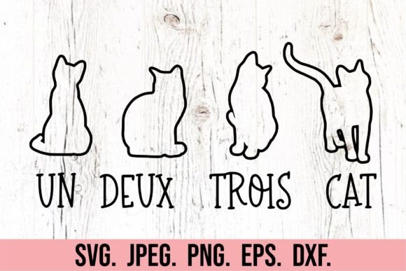 Un Deux Trois Cat SVG French Review